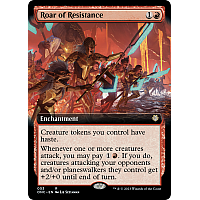 Roar of Resistance (Foil) (Extended Art)