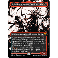Solphim, Mayhem Dominus (Foil) (Showcase) (Borderless)