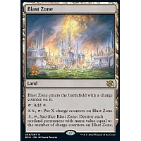 Blast Zone (Foil) (Prerelease)