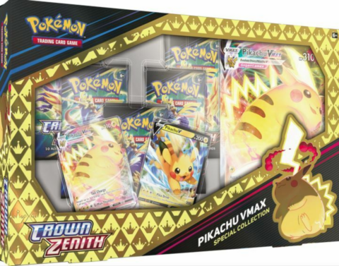 Pokemon TCG: SWSH12.5 Crown Zenith: Pikachu VMAX_boxshot
