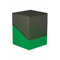 Ultimate Guard Boulder Deck Case 100+ SYNERGY Black/Green