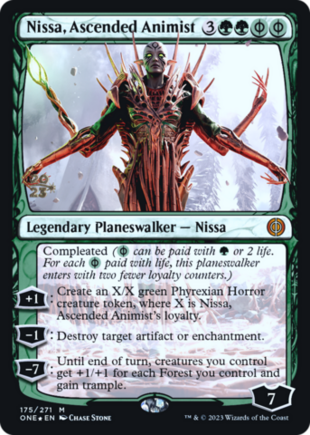 Nissa, Ascended Animist (Foil) (Prerelease)_boxshot