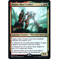 Migloz, Maze Crusher (Foil) (Prerelease)