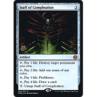 Staff of Compleation (Foil) (Prerelease)