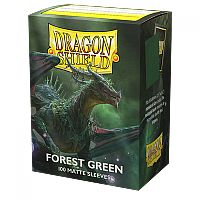 Dragon Shield - Matte Forest Green (100)
