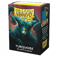Dragon Shield - Matte Turquoise (100)