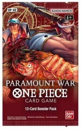 One Piece Card Game - Paramount War- OP02 Booster _boxshot