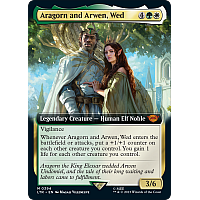 Aragorn and Arwen, Wed (Extended Art)