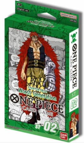 One Piece Card Game - Worst Generation Starter Deck ST02_boxshot