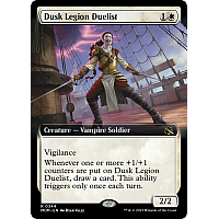 Dusk Legion Duelist (Foil) (Extended Art)