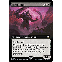 Blight Titan (Foil) (Extended Art) (Extended Art)