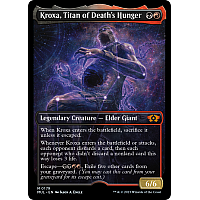 Kroxa, Titan of Death's Hunger (Foil) (Showcase)