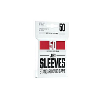 Gamegenic:  Just Sleeves - Standard Card Game Red (50 Sleeves)
