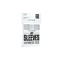 Gamegenic -  Just Sleeves - Japanese Size White (60 Sleeves)