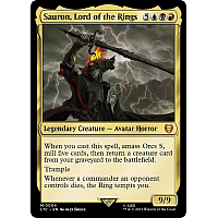 Sauron, Lord of the Rings (Foil)