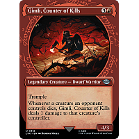 Gimli, Counter of Kills (Borderless)