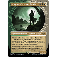 Aragorn, Company Leader (Foil) (Borderless)