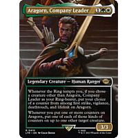 Aragorn, Company Leader (Foil) (Borderless)