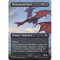 Voracious Fell Beast (Foil) (Borderless)