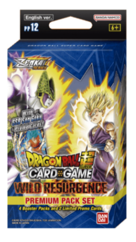 DragonBall Super Card Game - Wild Resurgence - Zenkai Series Set 4 Premium Pack PP12_boxshot
