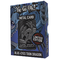 Yu-Gi-Oh! Limited Edition Metal Card Collectibles - Card Blue Eyes Toon Dragon