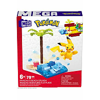 Leksakshallen - Pokemon - Pikachu's Beach Splash Mega Construx