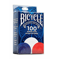 Bicycle 2 Gram Plastic Poker Chips (100)