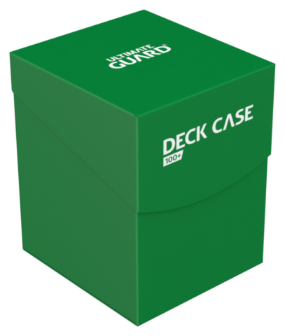 Ultimate Guard Deck Case 100+ Standard Size Green_boxshot