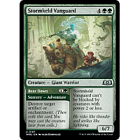 Stormkeld Vanguard // Bear Down (Foil)