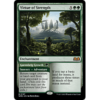 Virtue of Strength // Garenbrig Growth (Foil)