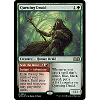 Questing Druid // Seek the Beast (Foil)