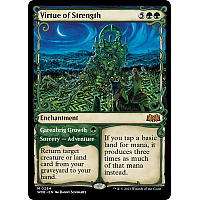 Virtue of Strength // Garenbrig Growth (Foil) (Showcase)
