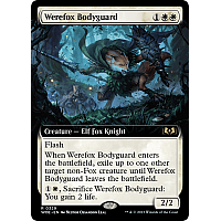 Werefox Bodyguard (Foil) (Extended Art)