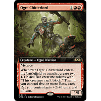 Ogre Chitterlord (Foil) (Extended Art)