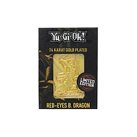 Yu-Gi-Oh! Limited Edition Gold Card Collectibles - Card Red Eyes B. Dragon