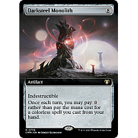 Darksteel Monolith (Extended Art)