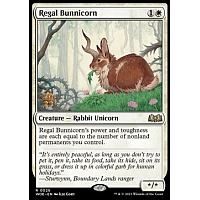 Regal Bunnicorn (Foil) (Prerelease)