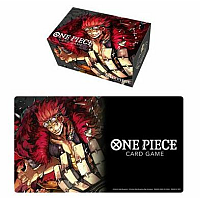 One Piece Card Game - Playmat and Storage Box Set -Eustass ”Captain” Kid-