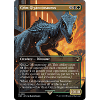 Grim Giganotosaurus (Borderless)