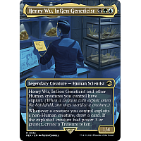Henry Wu, InGen Geneticist (Foil) (Borderless)