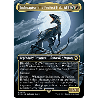 Indoraptor, the Perfect Hybrid (Foil) (Borderless)