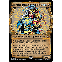 Admiral Brass, Unsinkable (Foil) (Showcase)