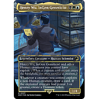 Henry Wu, InGen Geneticist (Foil) (Borderless)
