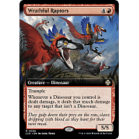 Wrathful Raptors (Foil) (Extended Art)