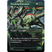 Thrashing Brontodon (Borderless)