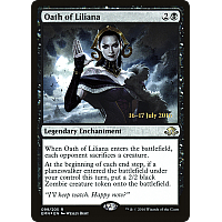 Oath of Liliana (Foil) (Prerelease)
