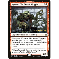 Krenko, Tin Street Kingpin (Foil) (Prerelease)