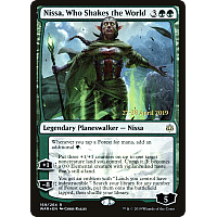 Nissa, Who Shakes the World (Foil) (Prerelease)