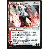 Nahiri, Storm of Stone (Foil) (Prerelease)