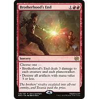 Brotherhood's End (Foil)